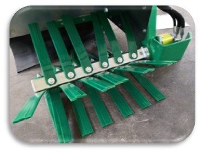  header Vine shoot tipping machine with 1 roll, max height of 65 cm